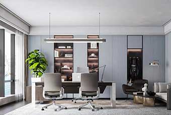 台州轻奢风格-书房