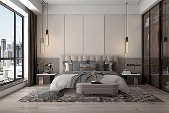台州现代风格-卧室