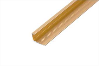 台州航空纤维墙咔铝合金边条（钛金氧化）