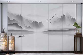 台州森佰汇航空纤维（山水画系列）