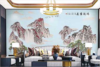 台州森佰汇航空纤维墙咔(鸿运当头)